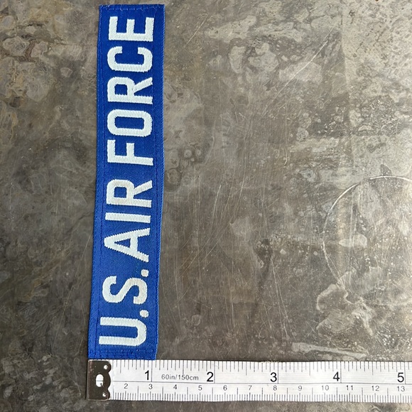 U.S. AIR FORCE blue tape patch - Picture 7 of 10